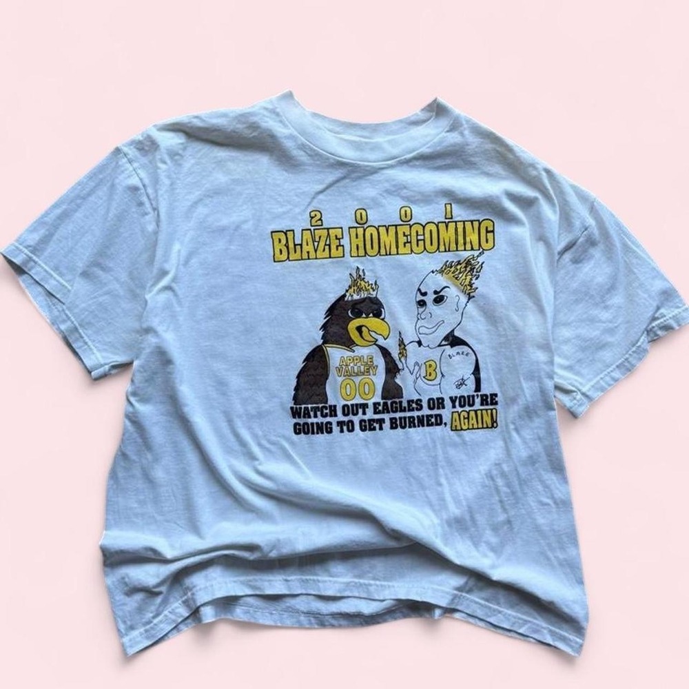 Fruit of the Loom 2001 Blaze Homecoming T-shirt XL Apple Valley